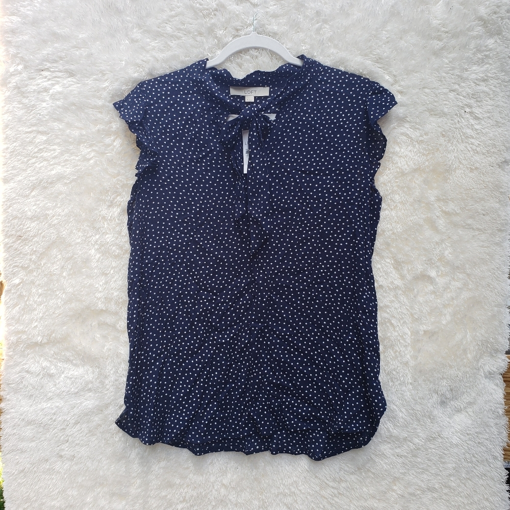 NEW LOFT CASUAL TOP BLOUSE Women's Size M